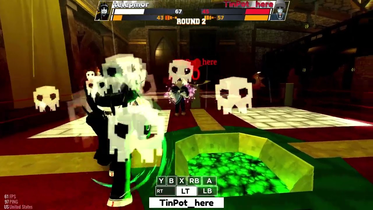 Roblox Boxing League: Fighting an exploiter in class S on Xbox.
