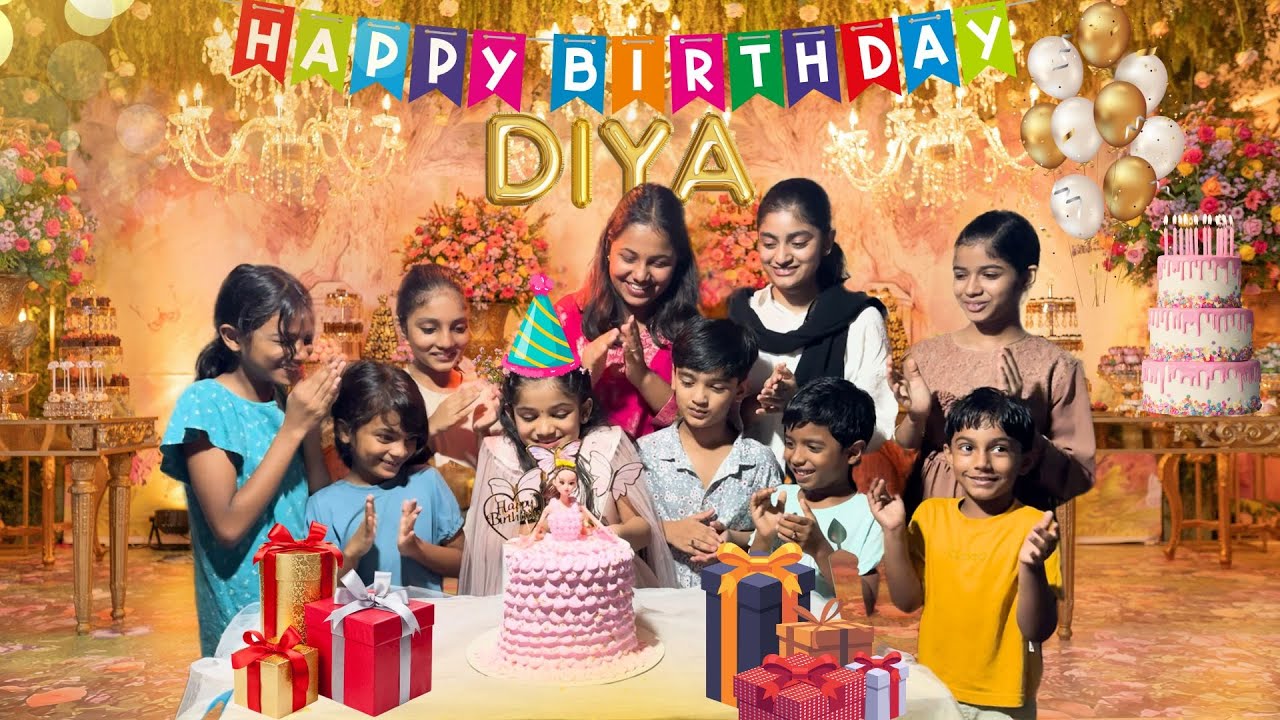 ഒരുപാട് സർപ്രൈസുകളുമായി Diya's Birthday Celebration