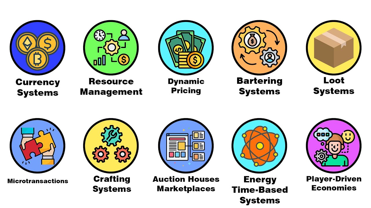 Every Game Economy Design Explained in 5 Minutes!