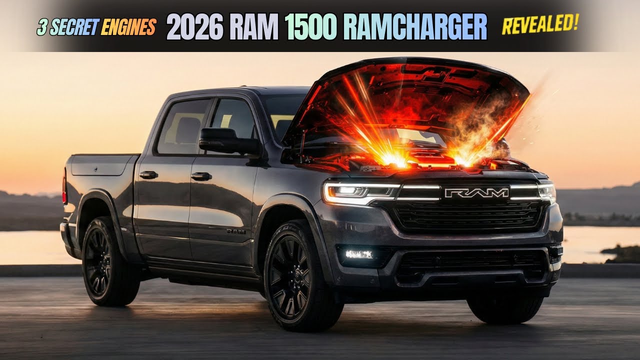The Real 2026 Ram 1500 Ramcharger Powertrain Revealed: 3 Systems You Need to Know