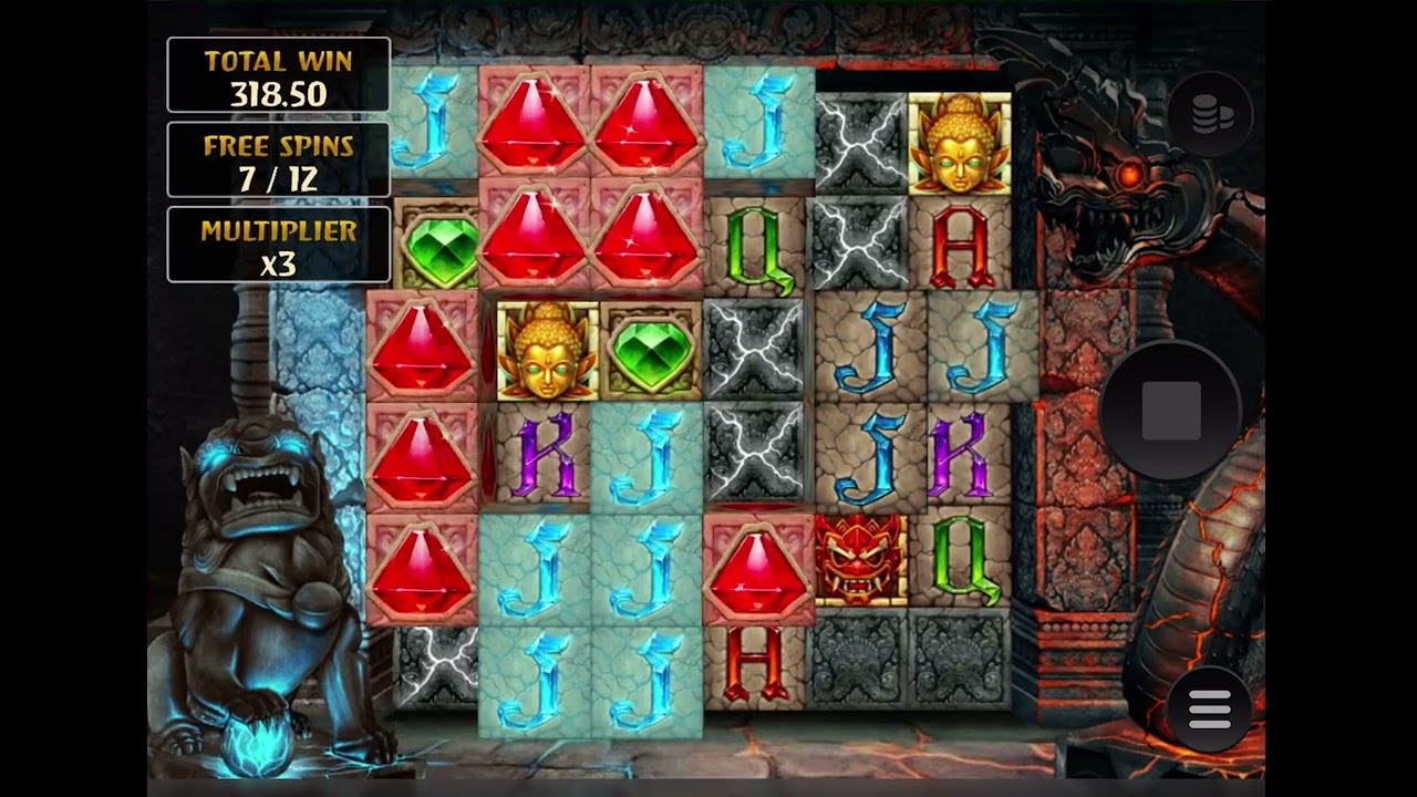 Temple Tumble Megaways - Bonus Feature - x95 WIN - slot bonus