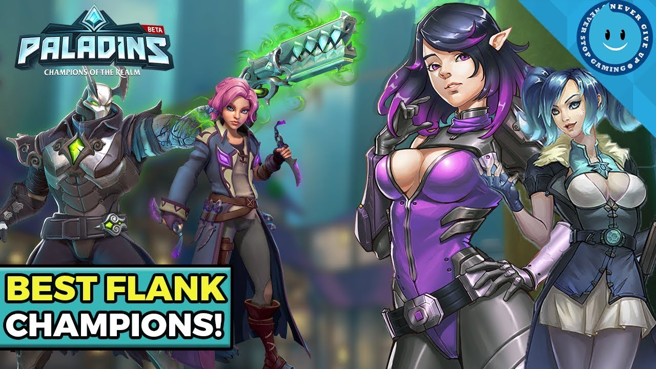 Top 5 Best Flanks In Paladins! (Competitive Tier List)