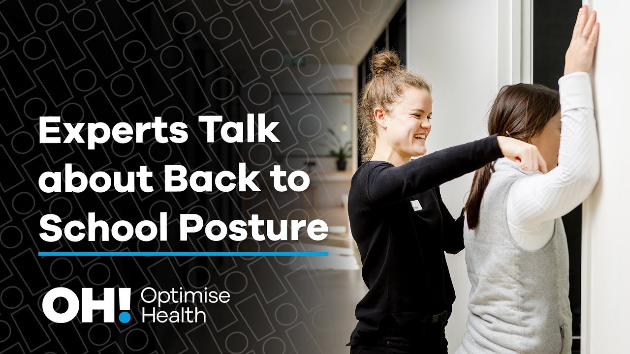 Experts talk about back to school posture