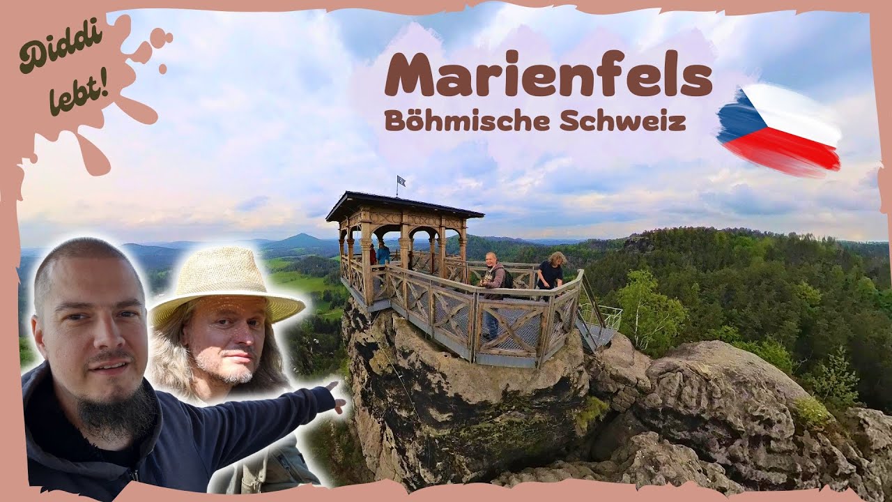 Marienfels: Der schönste Aussichtspunkt der Böhmischen Schweiz? | Böhmische Schweiz | Tschechien 🇨🇿