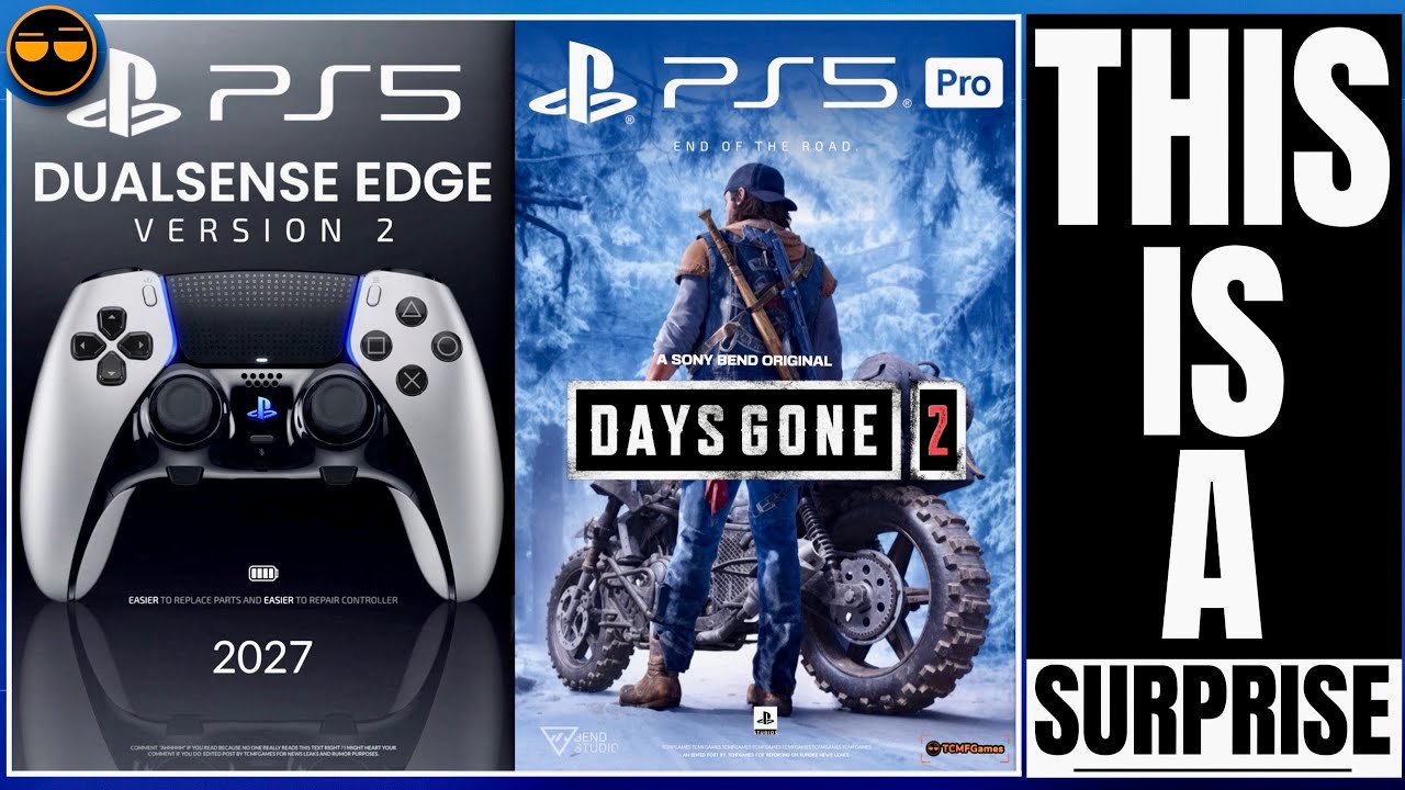 PLAYSTATION 5 - NEW PS5 DUALSENSE EDGE 2.0 IS COMING !? / NEW DAYSGONE 2 HOPE & SONY BEND&rsquo;S REVEAL &hellip;