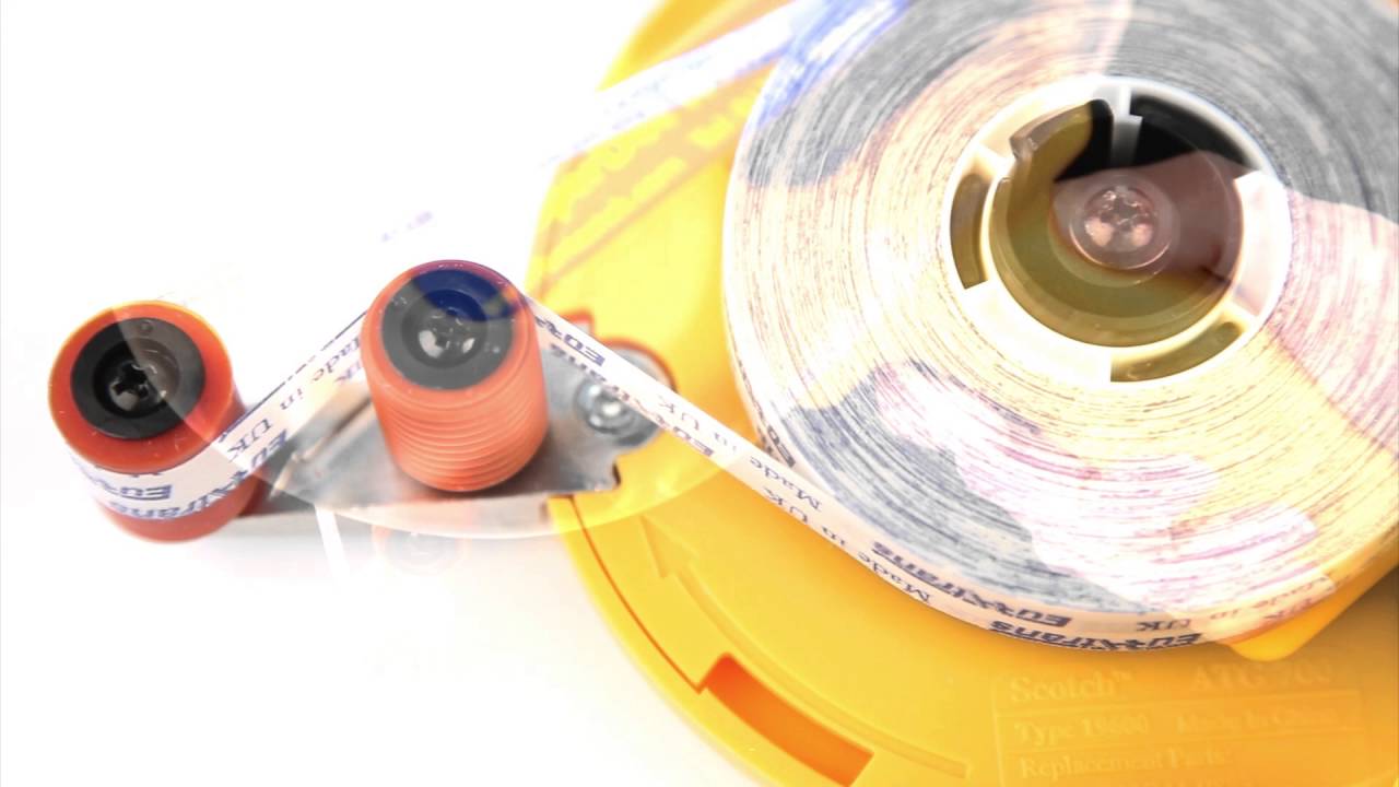Adhesive Transfer Tape Gun from Fantastak - double sided tape dispenser