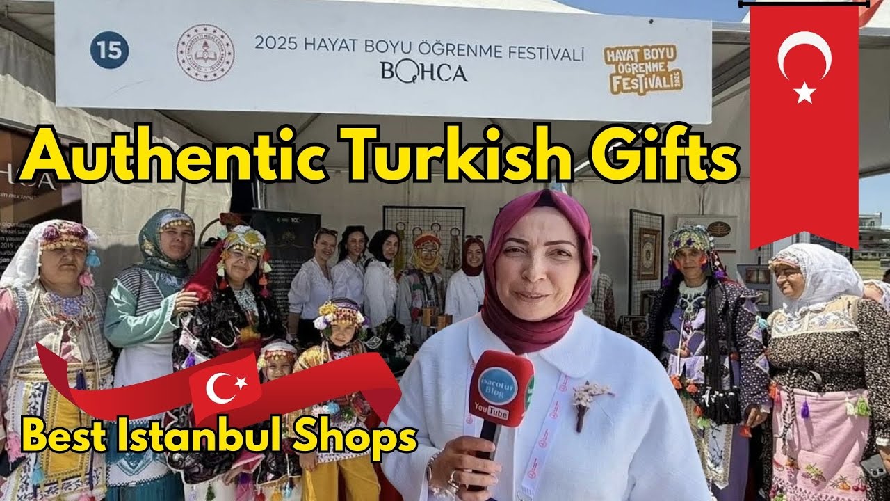 Top Places to Buy Authentic Handmade Turkish Souvenirs in Istanbul | Boh&ccedil;a Store Walkthrough