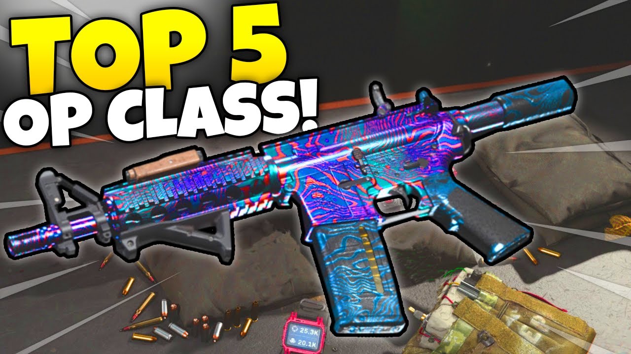 TOP 5 MOST OVERPOWERED CLASS IN MODERN WARFARE.. (BEST CLASS) COD MW Gameplay