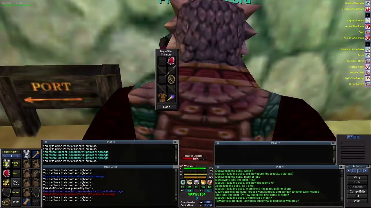 Project 1999 Monk VS Priest of Discord Solo