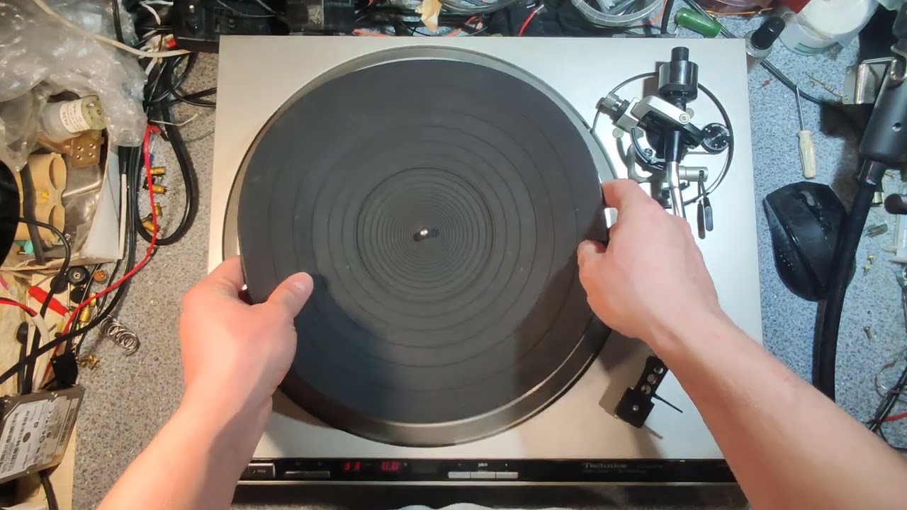 Technics SL-1500 MK2 проигрыватель винила, обзор, ремонт