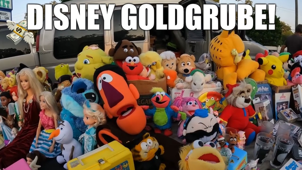 DISNEY RETRO SCHÄTZE auf dem Flohmarkt gefunden!