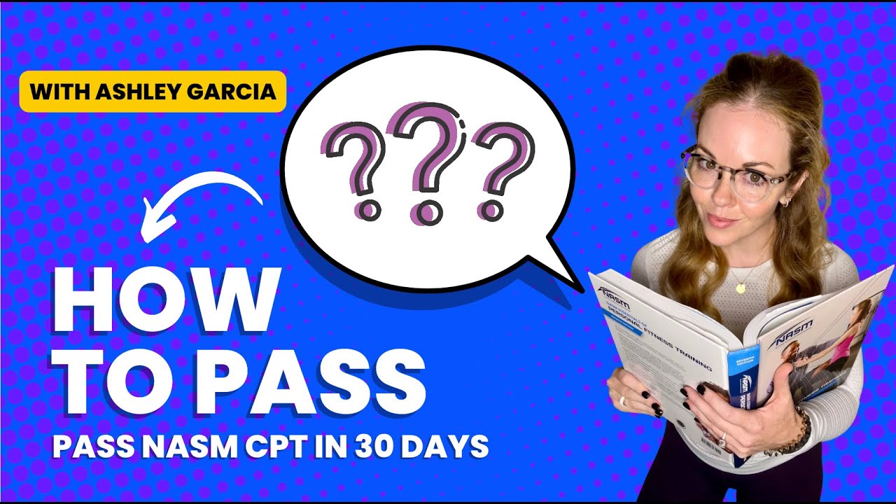 How I Passed NASM in 2 Weeks | NASM CPT 7th Edition 2024 Do's & Don'ts