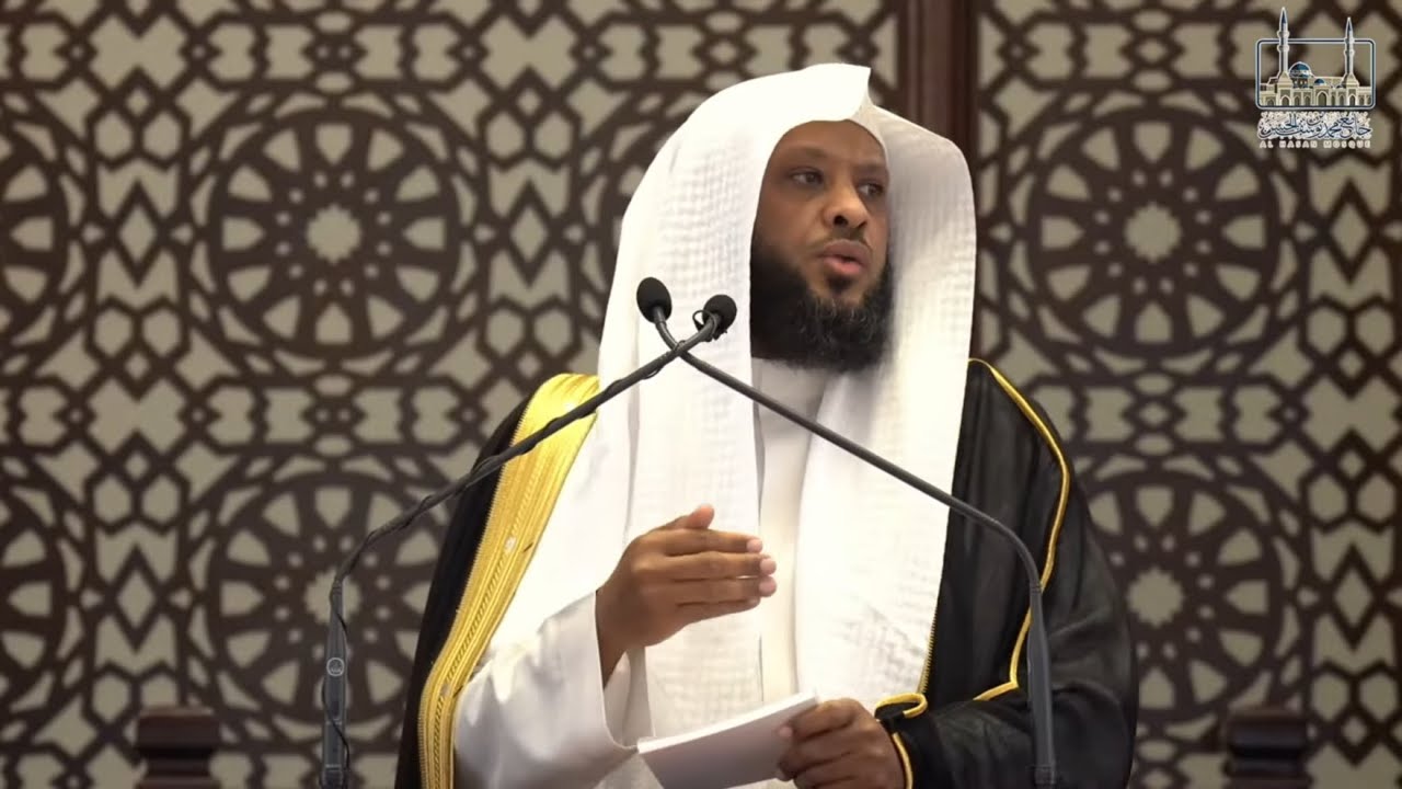 إنه لقرآن كريم || خطبة الجمعة || للشيخ توفيق الصايغ