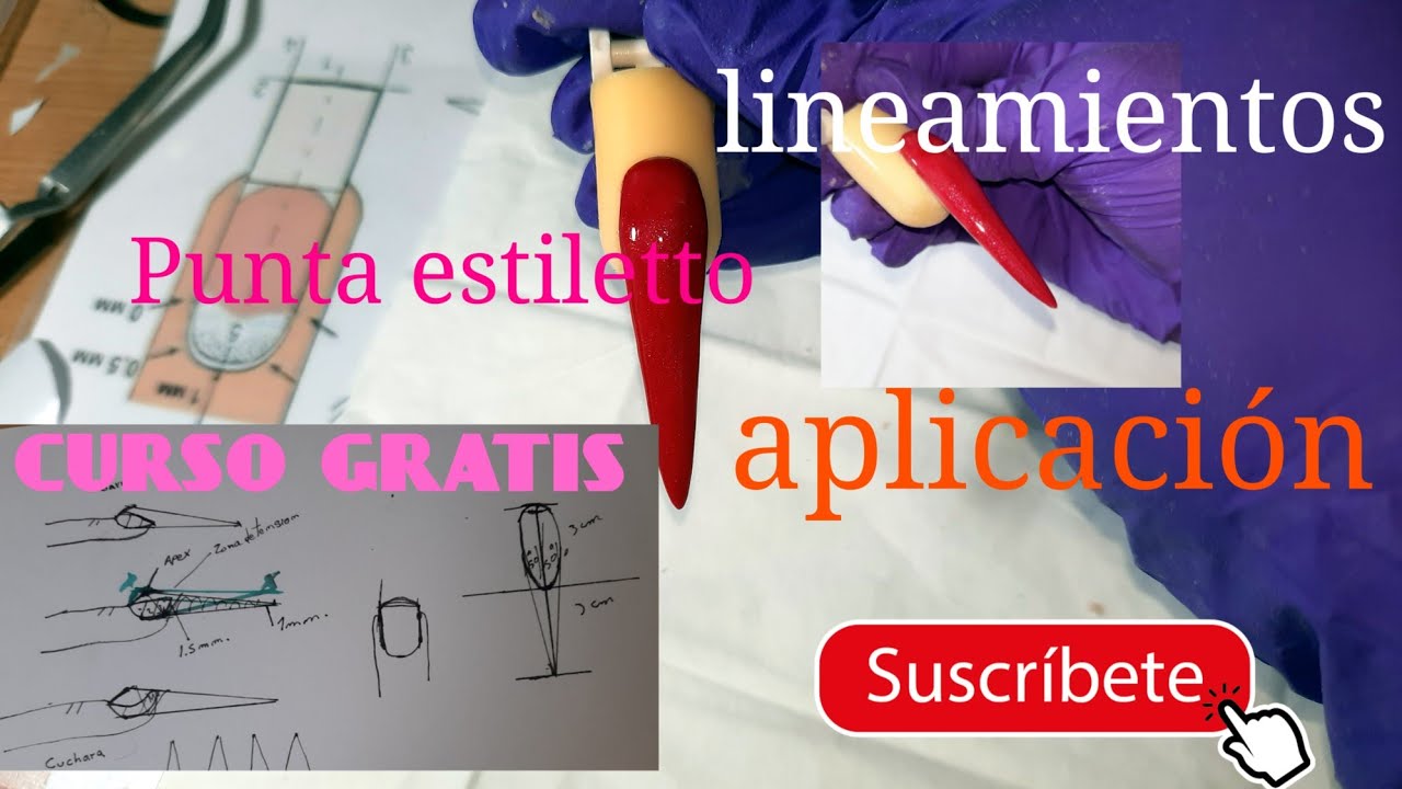 lineamientos y aplicación de la punta estiletto