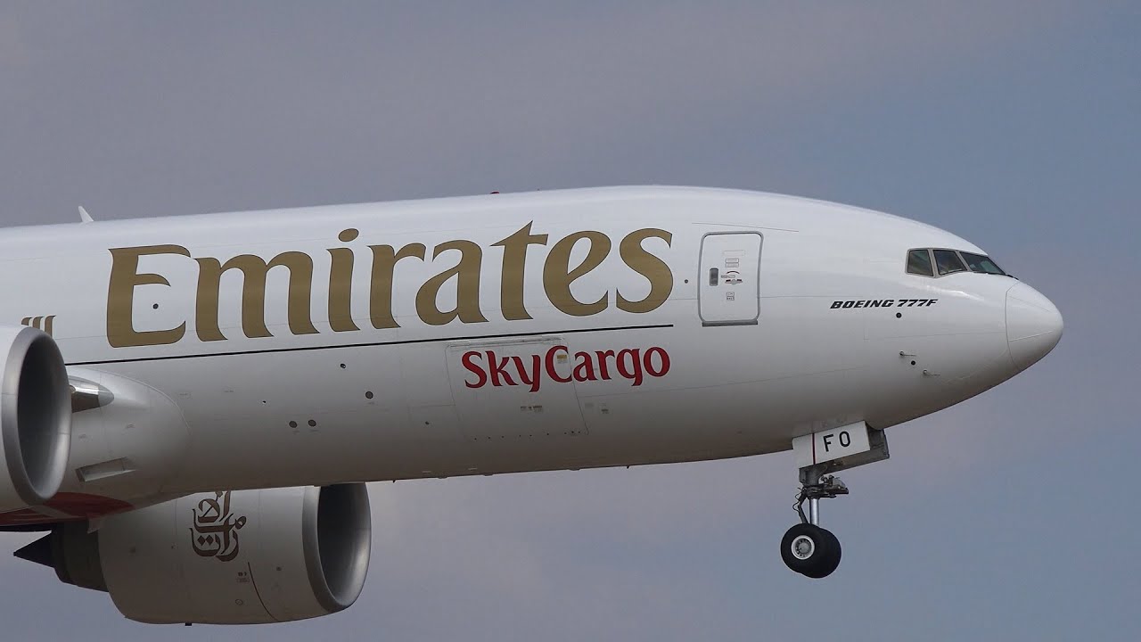 Emirates SkyCargo Boeing 777F A6-EFO Landing and Takeoff [NRT/RJAA]