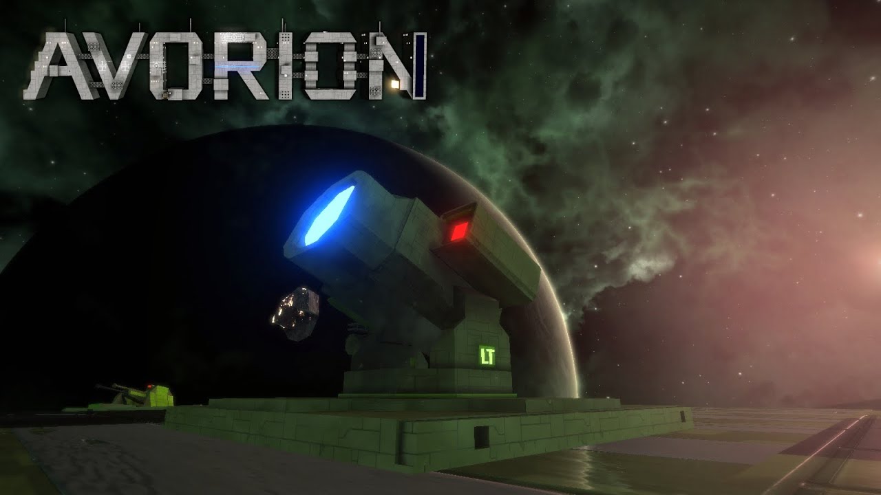Lets build a Laser turret in Avorion. Gaming with RG DK.