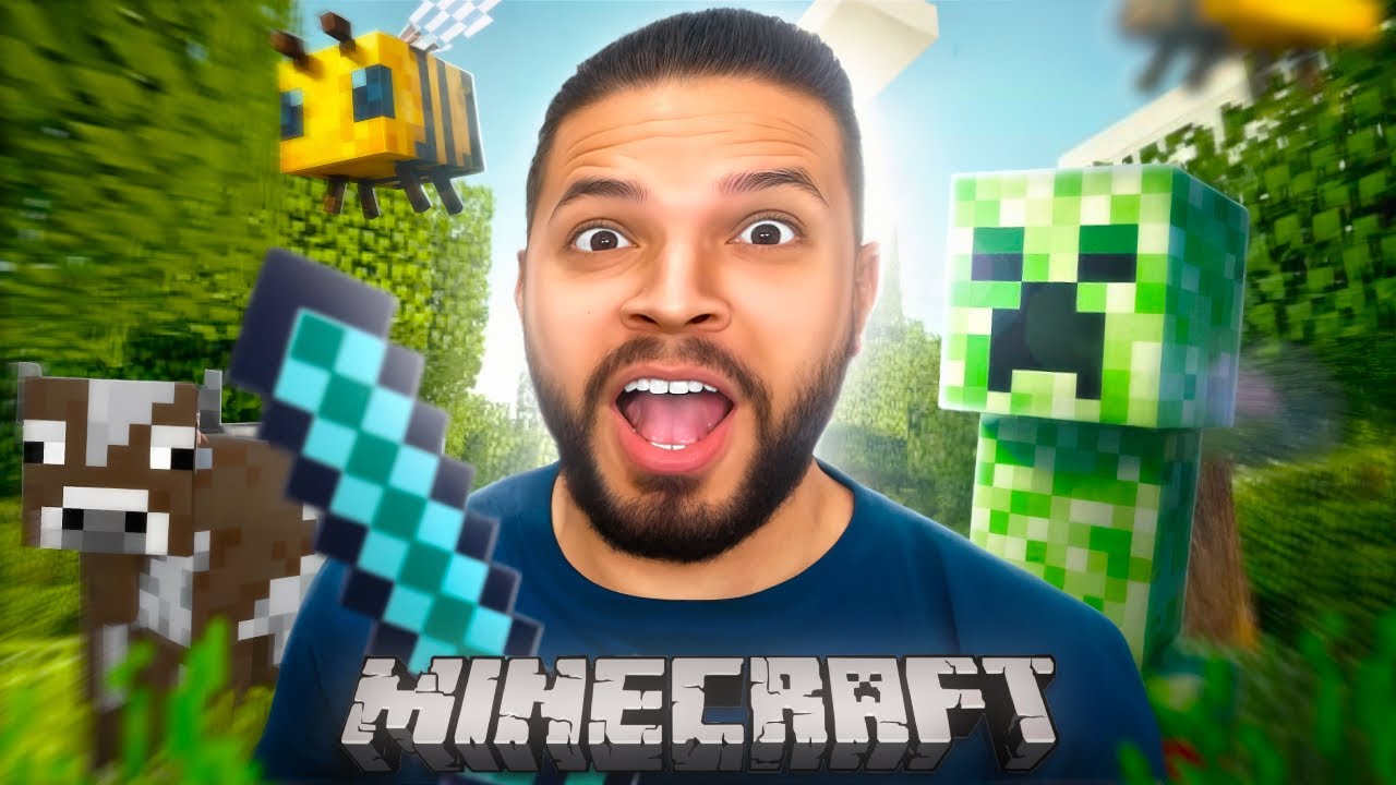 JOGANDO MINECRAFT PELA PRIMEIRA VEZ #subathon
