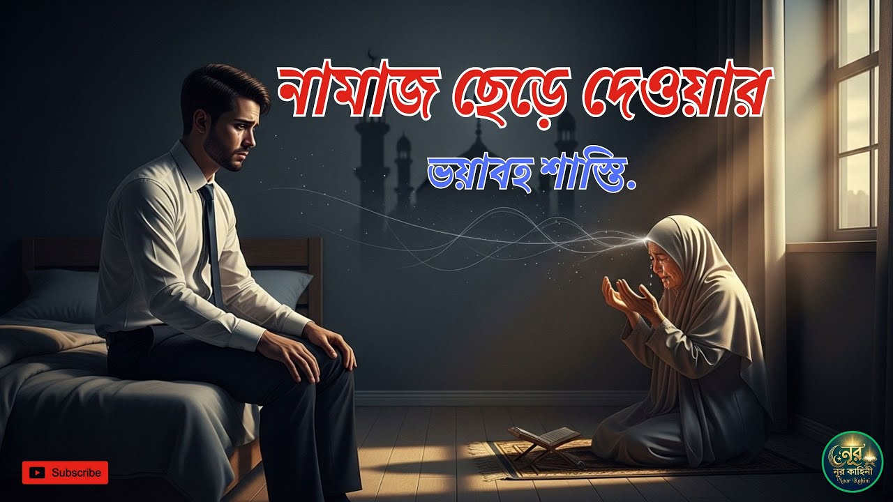 নামাজ ছেড়ে দেওয়ার ভয়াবহ শাস্তি | শিক্ষামূলক ইসলামিক গল্প | Noor Kahini