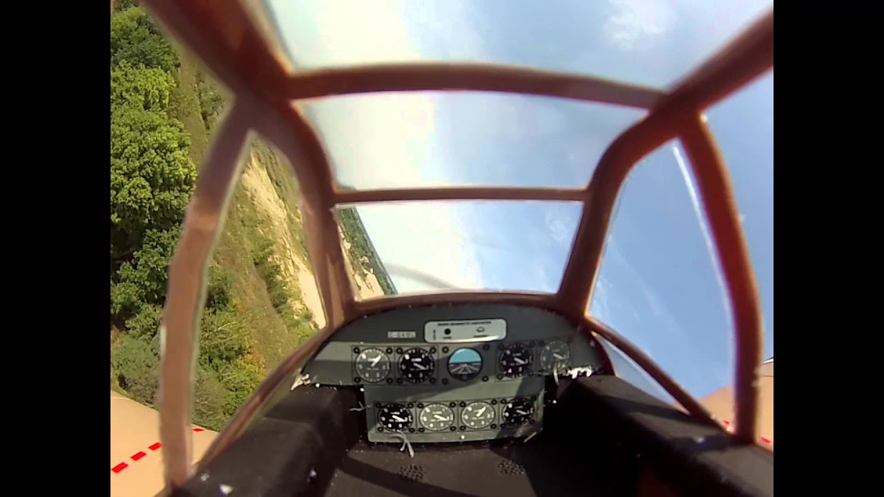 FMS BF-109 in the cockpit review