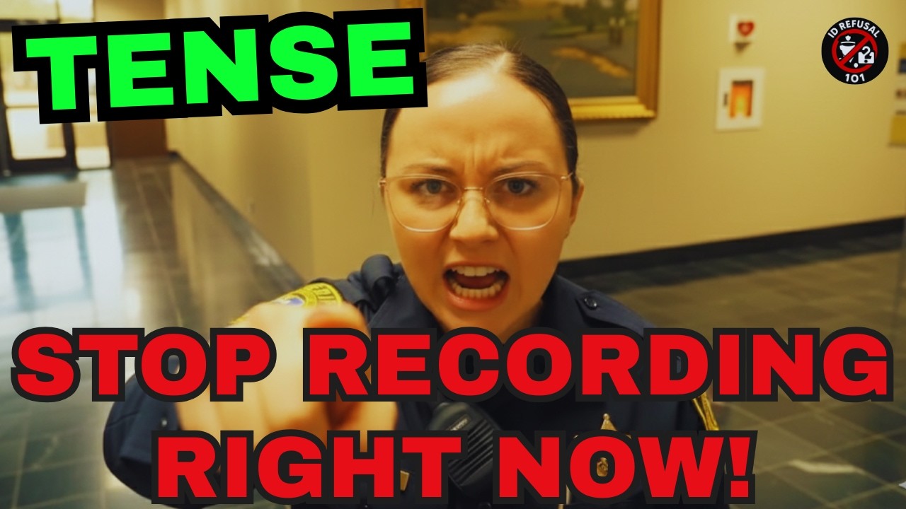 ID Refusal: Female Official Touches My Face Then Denies It | ID REFUSAL