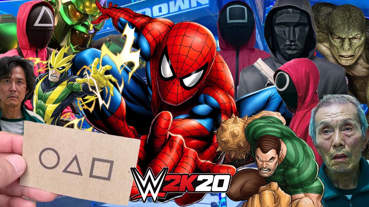 ENTER THE SPIDER-MAN NO WAY HOME GAMES WWE ROYAL RUMBLE 2K20