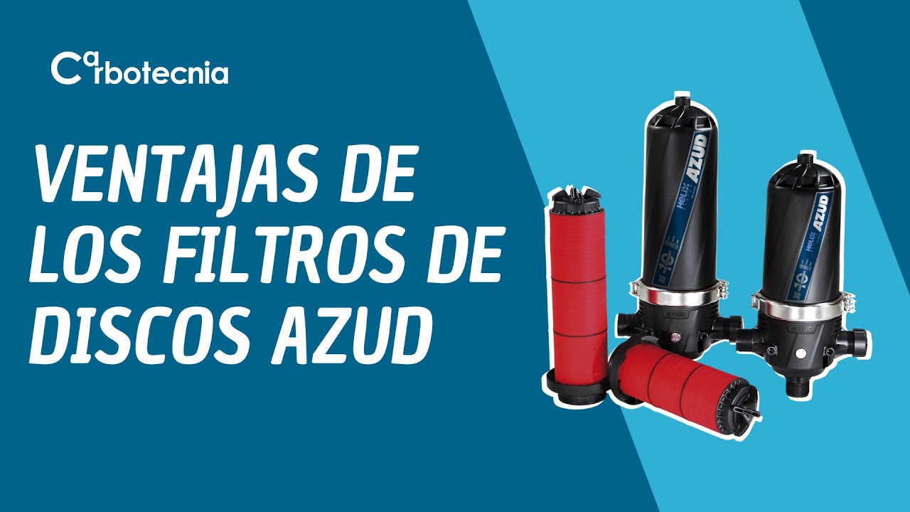 Ventajas de los filtros de discos AZUD Helix