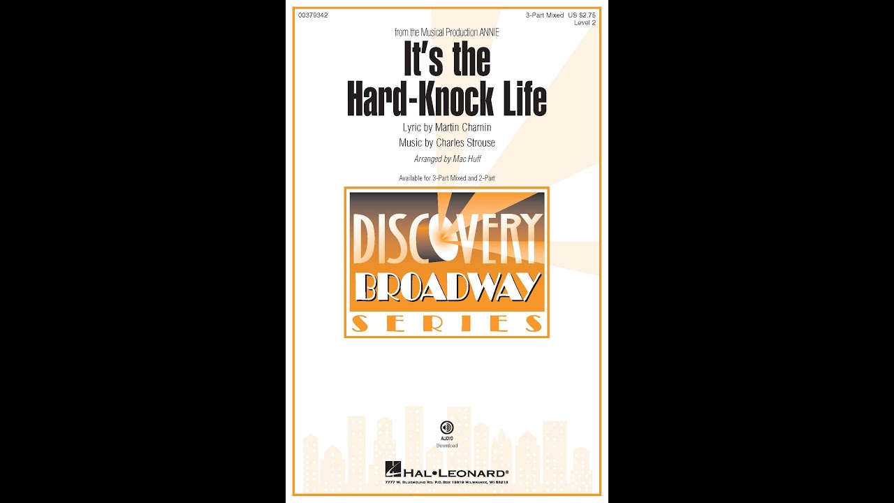 It's the Hard-Knock Life (from Annie) (3-Part Mixed Choir) - Arranged by Mac Huff