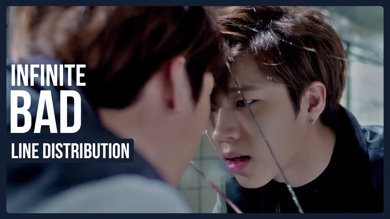 Infinite - Bad Line Distribution (Color Coded)