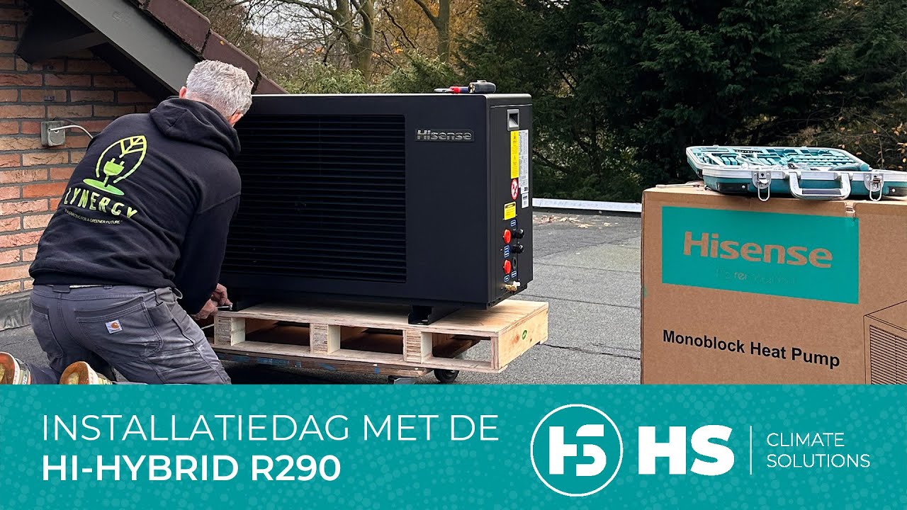 Hisense Hi-Hybrid R290 propaan hybride warmtepomp Oostvoorne Review Installateur Lynergy Installatie