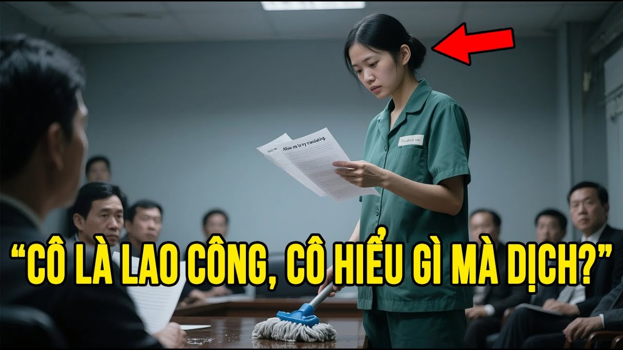 Toàn Bộ Cổ Đông Đứng Hình Khi Cô Lao Công Dịch 3 Trang Hợp Đồng Trong 1 Phút Cứu Tập Đoàn