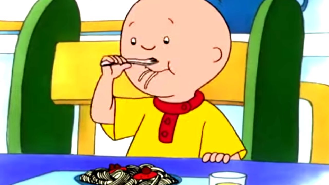 Caillou Learns Table Manners | Caillou Cartoon