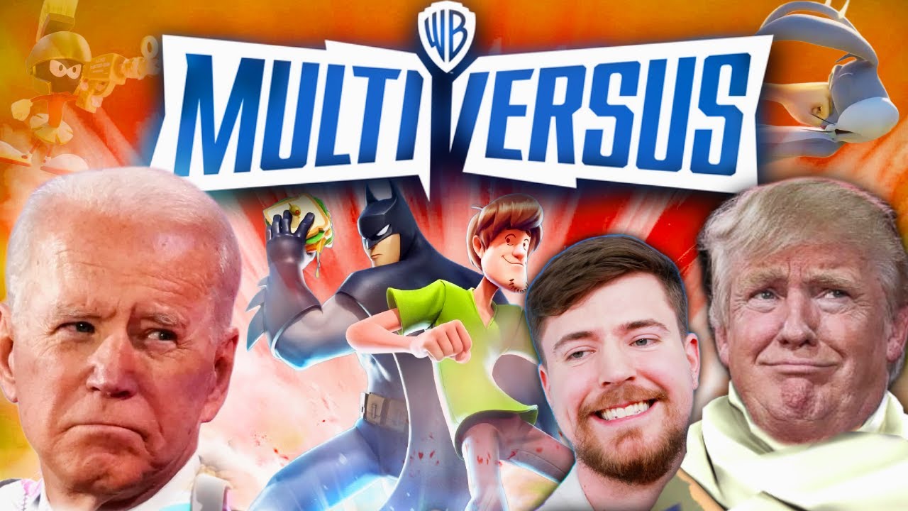 Presidents Play MultiVersus and Won a Mrbeast Tournament