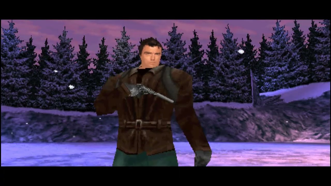 No Commentary Gameplay 007: Tomorrow Never Dies - PS1 - Mission 1 - Military Outpost