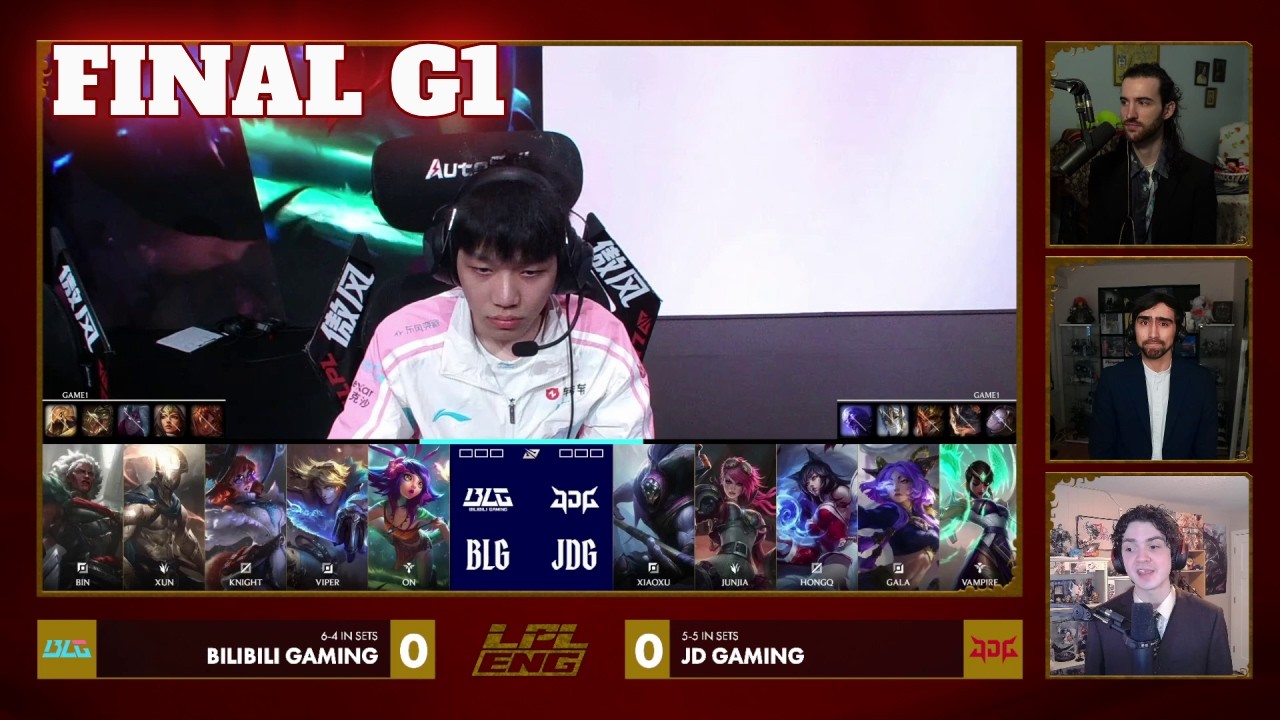 BLG vs JDG - Game 1 | Grand Finals S16 LPL Winter Playoffs 2026 | Bilibili Gaming vs JD Gaming G1