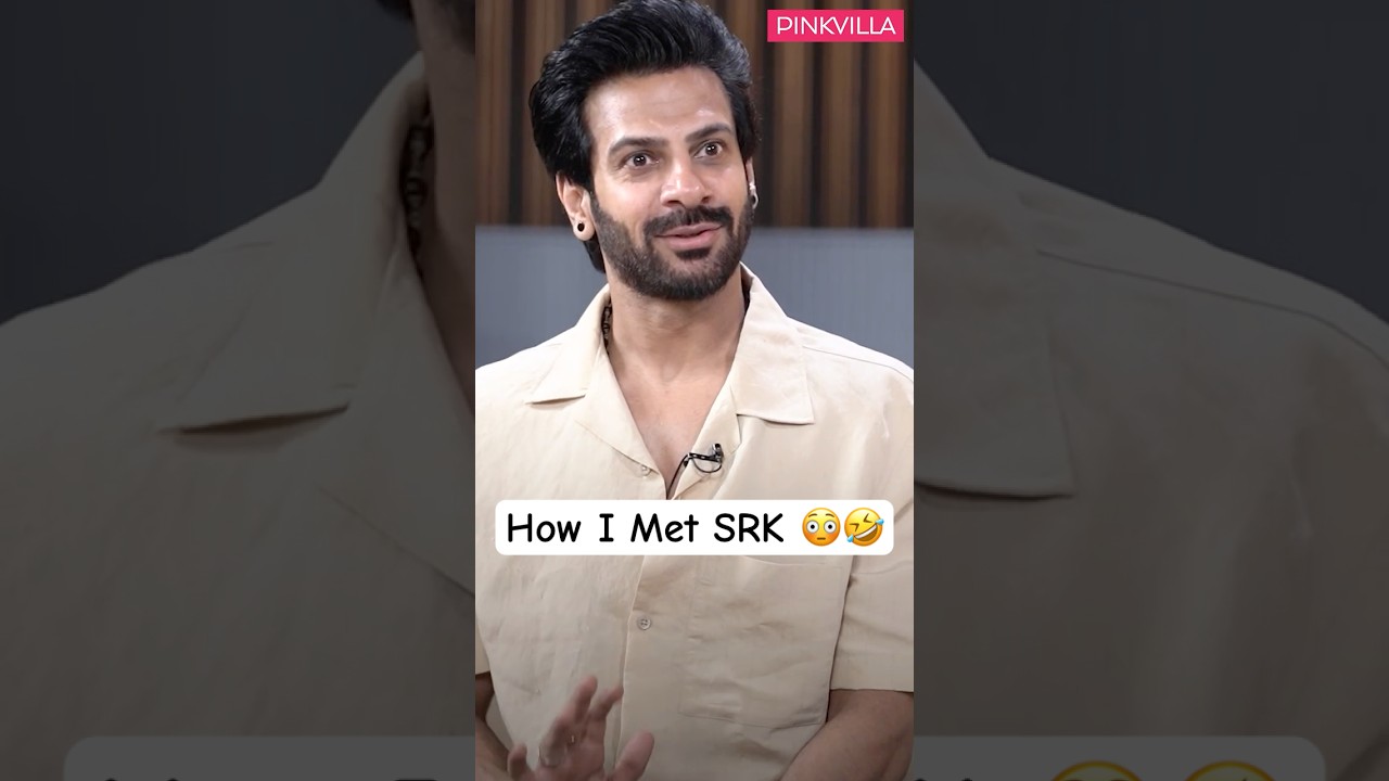 Karan Veer Mehra 😱 Talks About His First Encounter With SRK 👑💖#shorts #karanveermehra #shahrukh