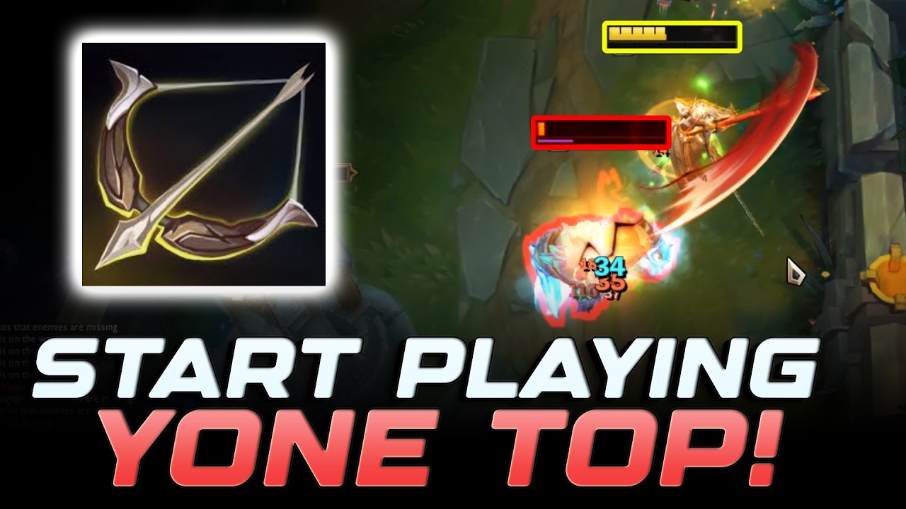 THE POWER OF YONE TOP LANE!