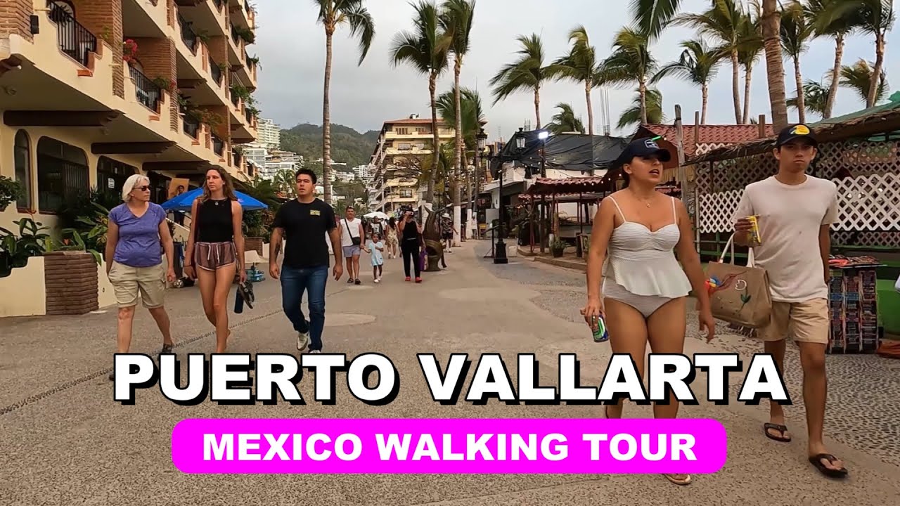 Walking Puerto Vallarta, Mexico | Romantic Zone Sunset Tour