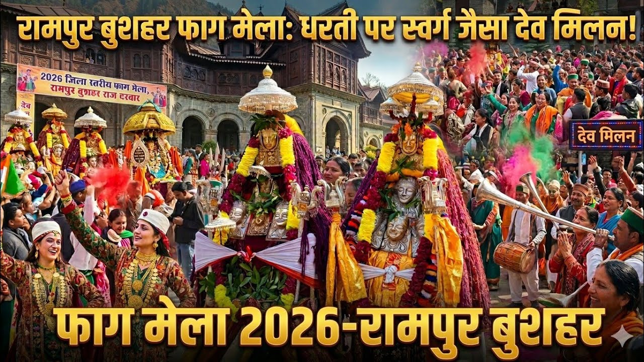 Rampur Bushar Faag Mela : Jhan dharti par hota hai swarg jesa Dev Milan 