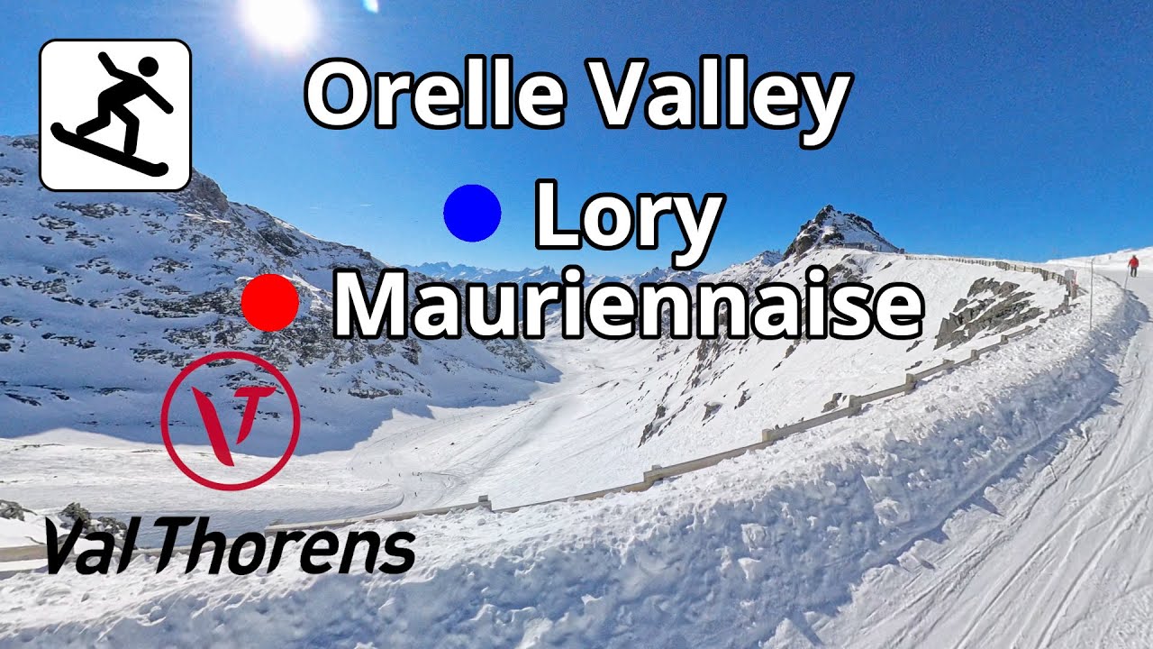 Snowboarding Les Trois Vallées, Val Thorens - Orelle Valley - Lory, Mauriennaise