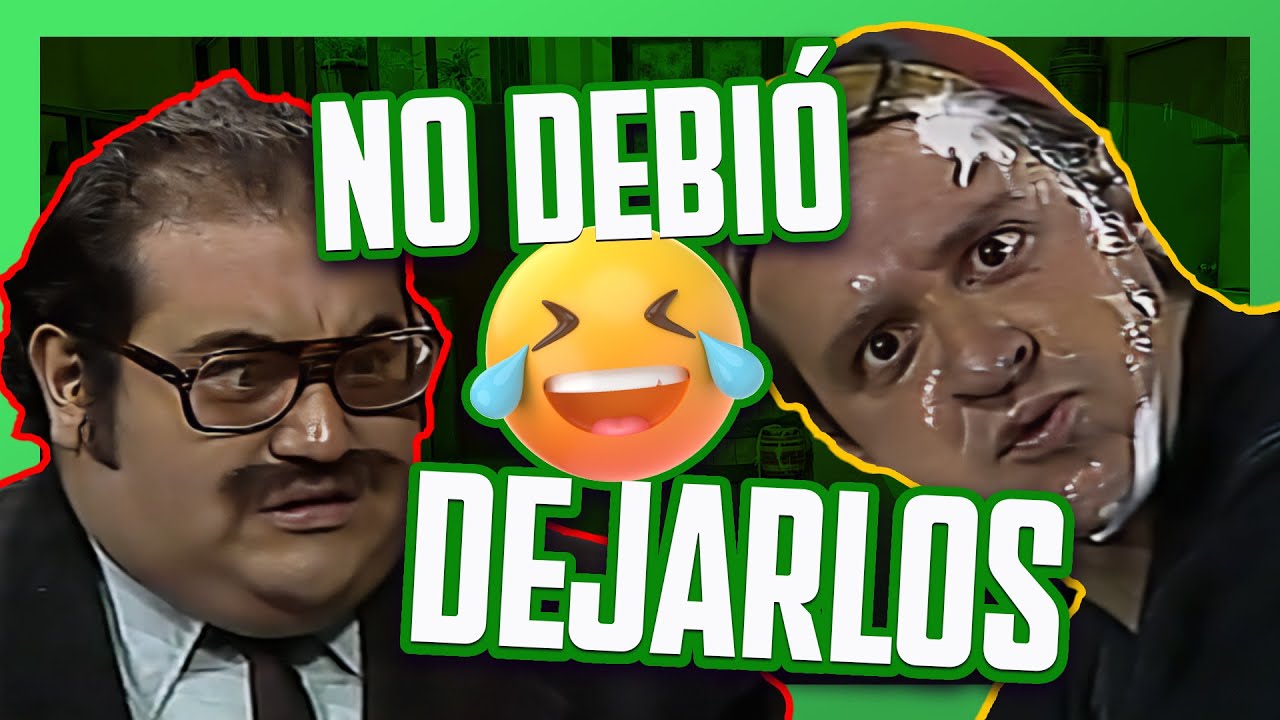 El Chavo y Quico lavan el carro del Señor Barriga