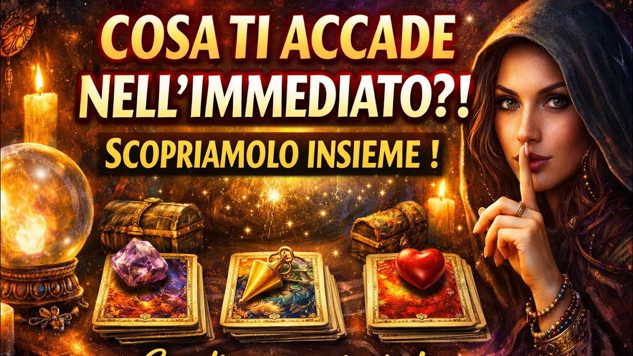COSA TI ACCADE NELL’ IMMEDIATO?! SCOPRIAMOLO INSIEME ! Scegli una variante !