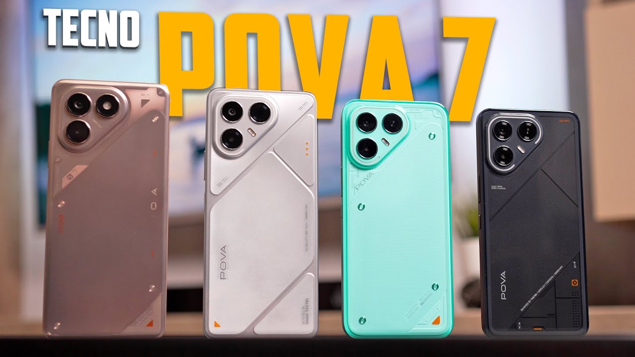 TECNO POVA 7: ПОДРОБНЫЙ ОБЗОР ВСЕЙ СЕРИИ!