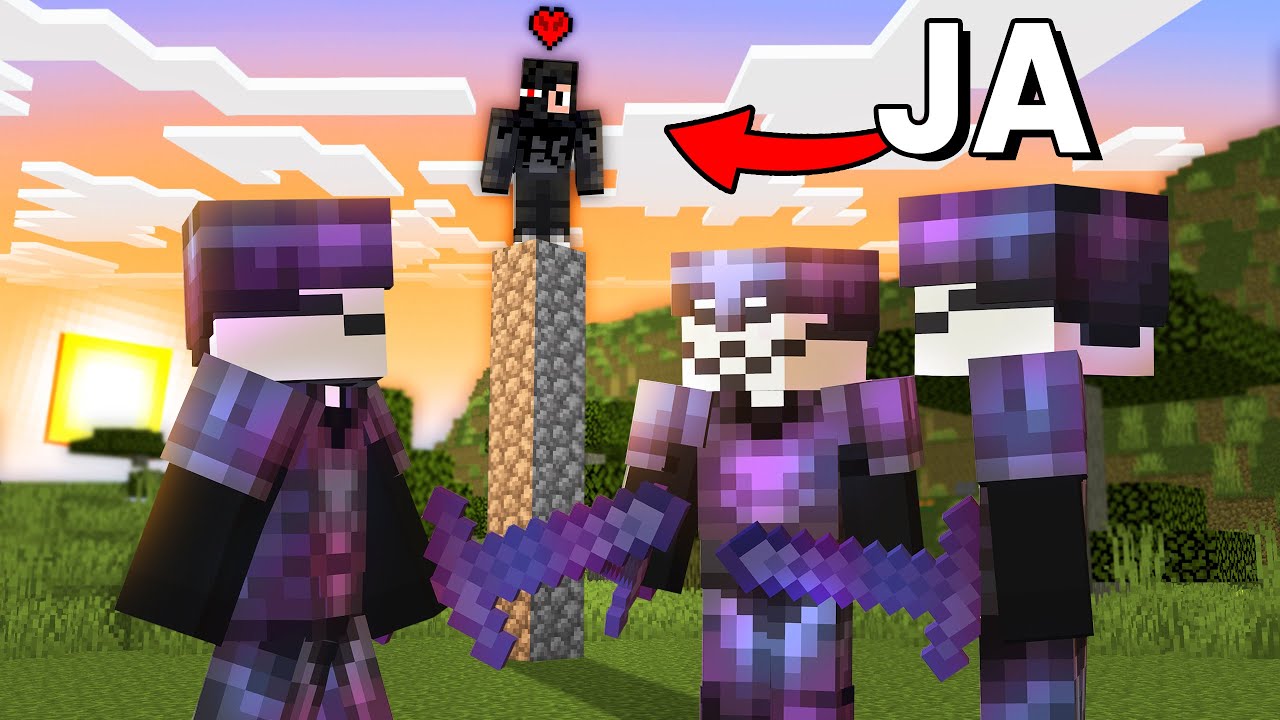 Czy da się PRZEJĄĆ SERWER mając 1 SERCE w Minecraft?