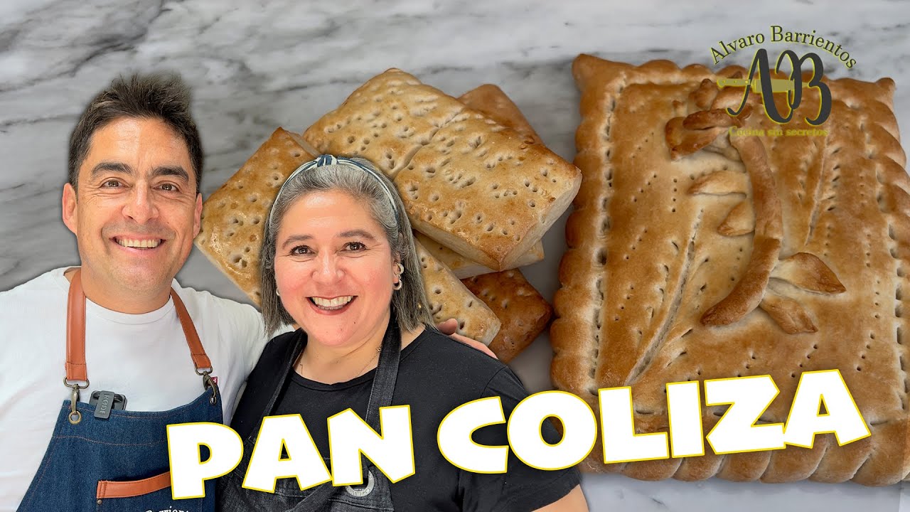 PAN COLIZA. Un Pan Chileno hermoso y delicioso que no debemos olvidar.