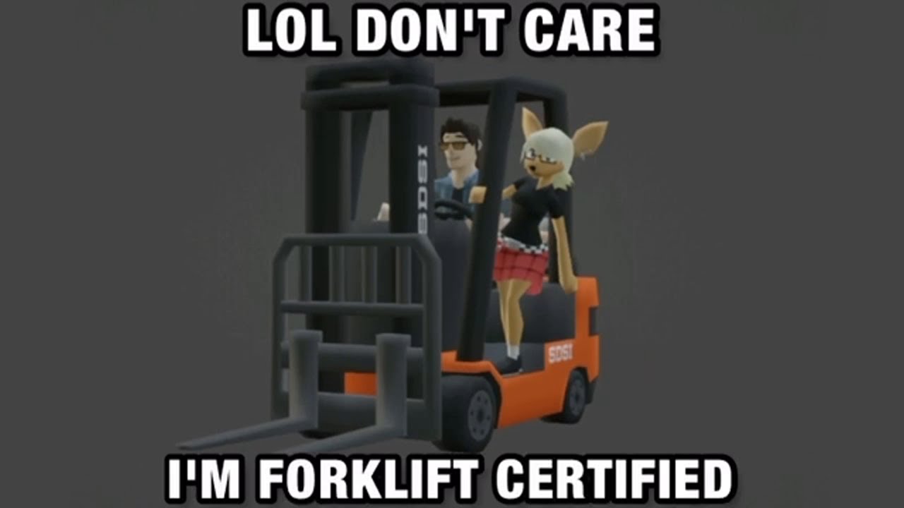 forklift certified american idiot