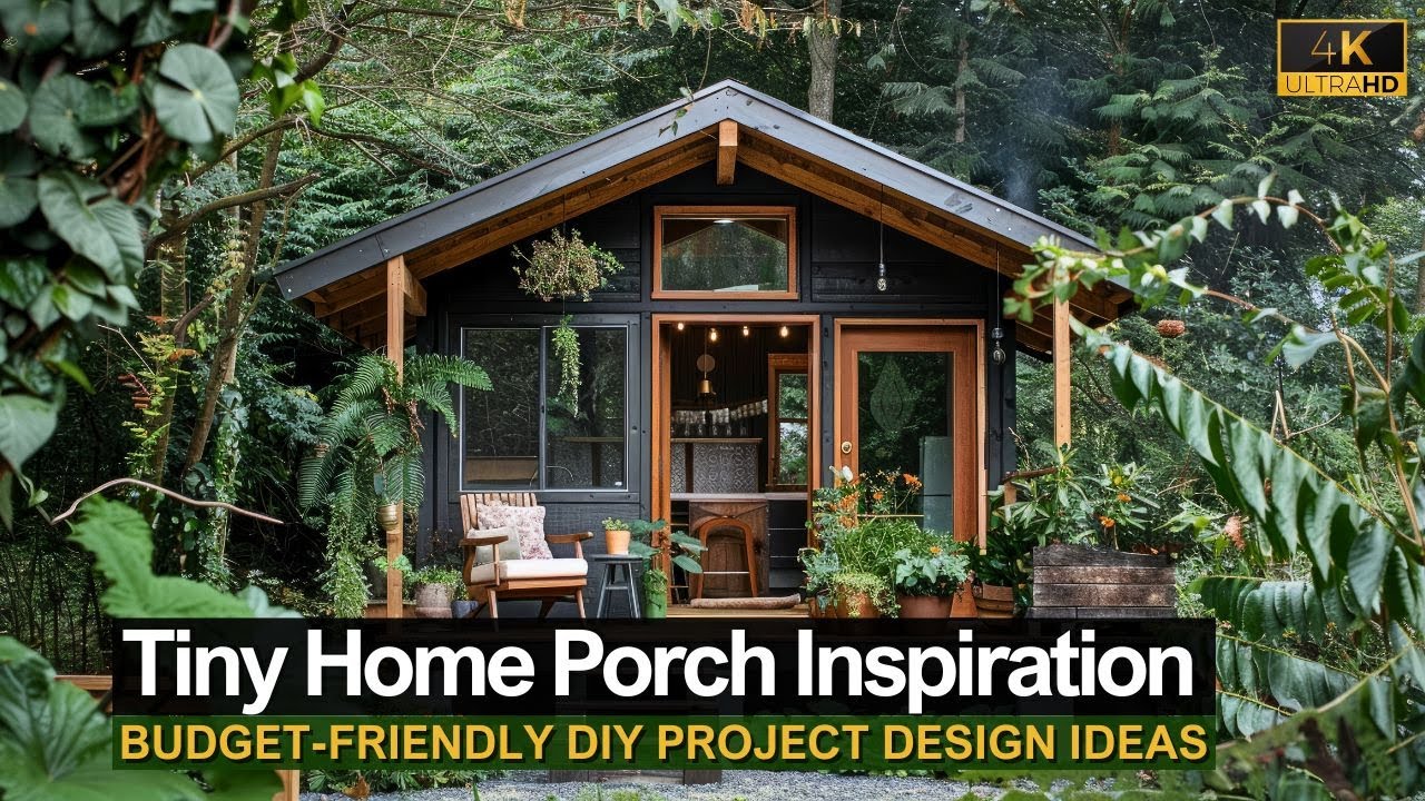 Преобразите свое крошечное домашнее крыльцо с помощью этих недорогих идей, сделанных своими руками!