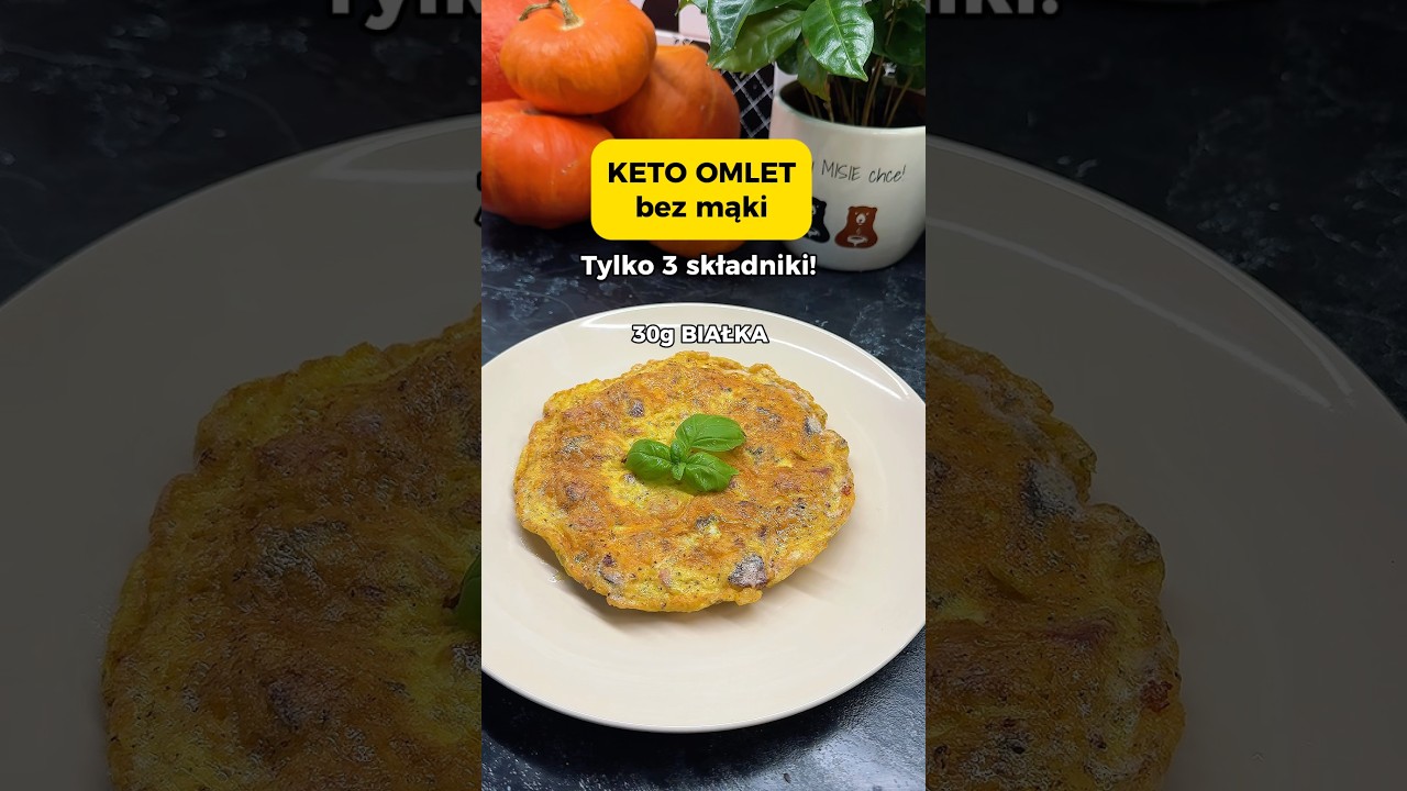 KETO OMLET na słono