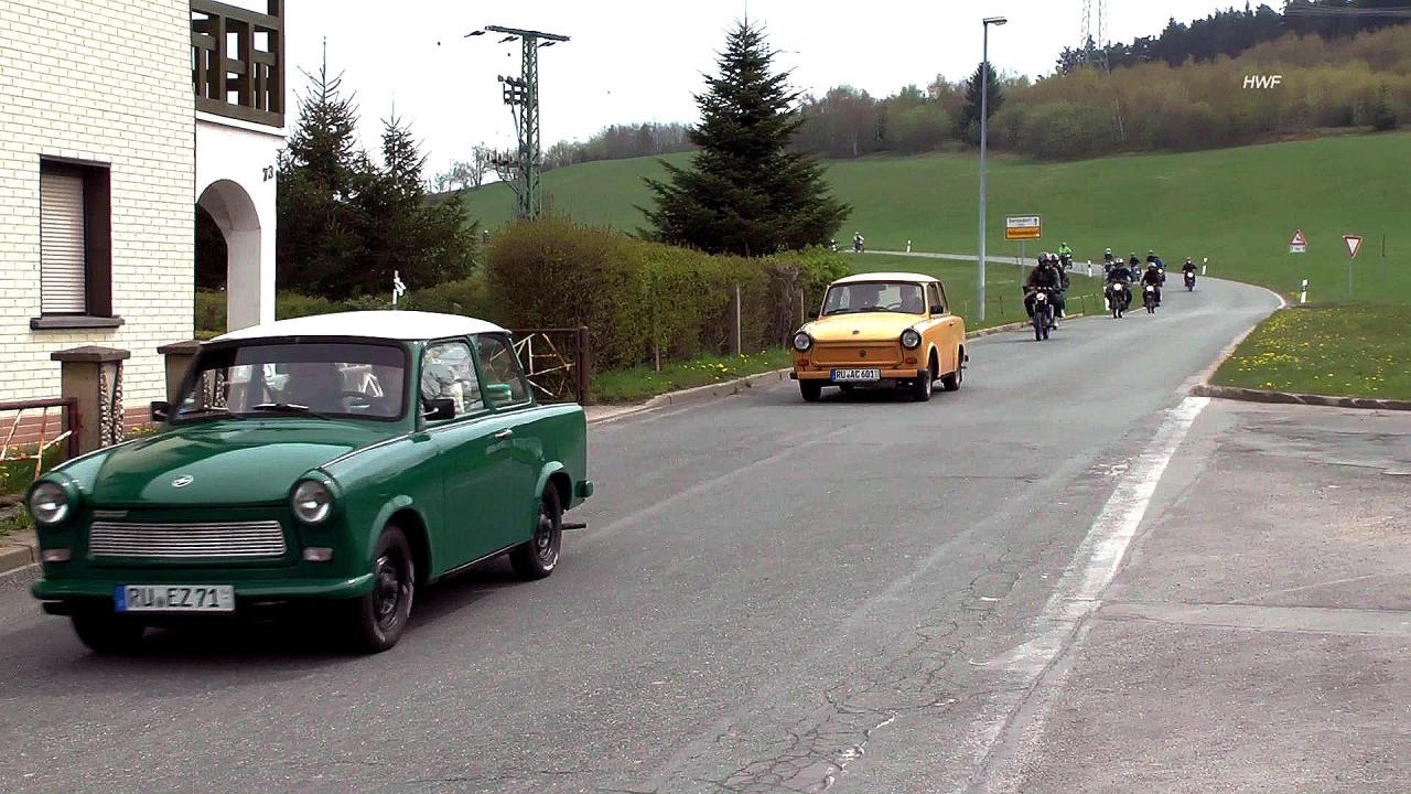 17.Oldtimertreffen Sitzendorf 01.Mai 2017 - 12 min Ausfahrt!