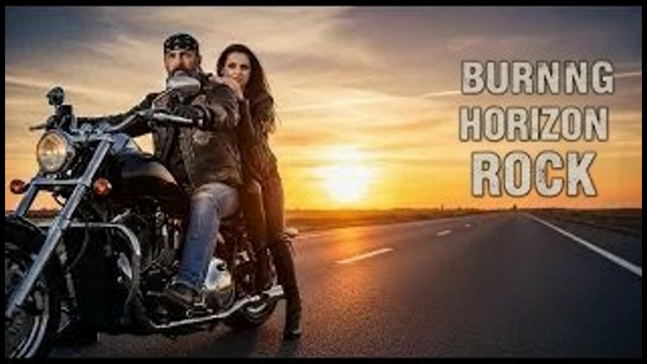 Burning Horizon Rock  #BurningHorizon #RockOutlaw #SunsetVibes #RideFree #NoLimits