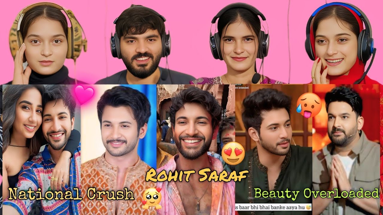 National Crush Rohit Saraf 💚 edits Reaction 